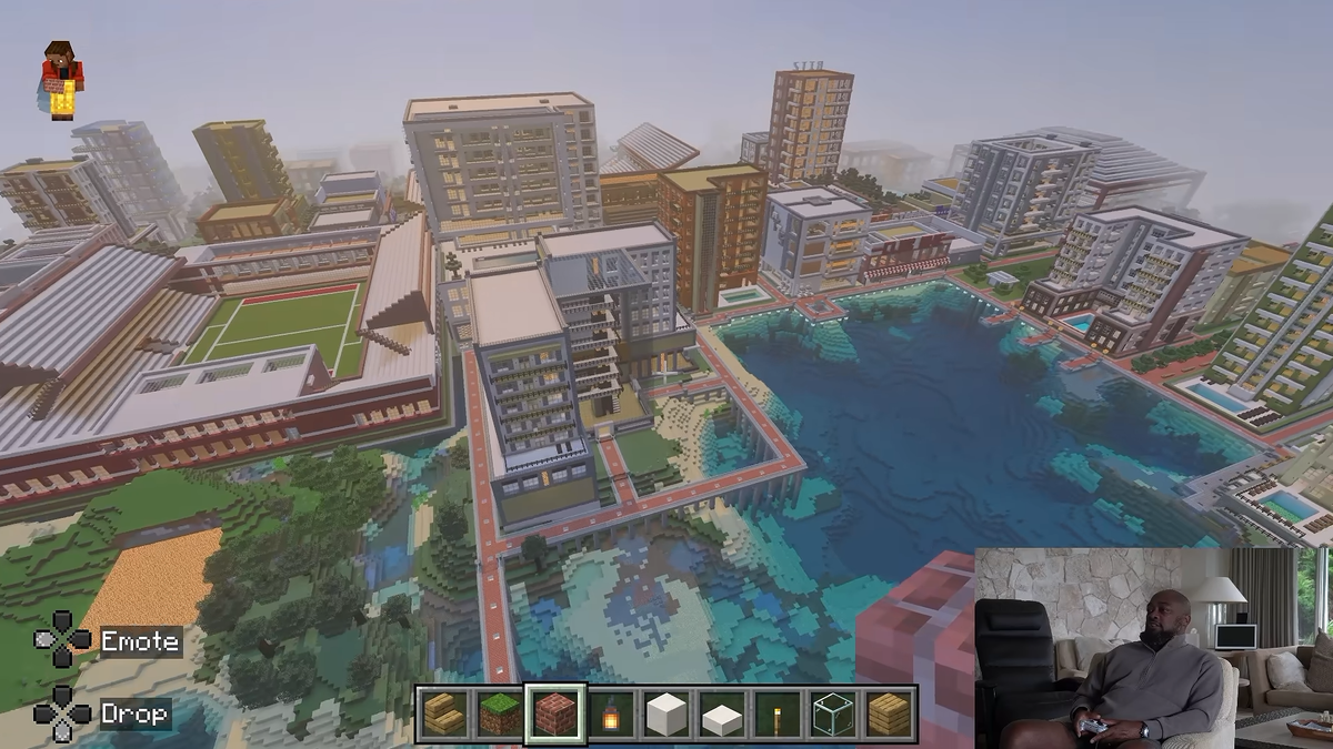 Dear former NFL head coach Mike Tomlin: Your 12-year Minecraft city is beautiful