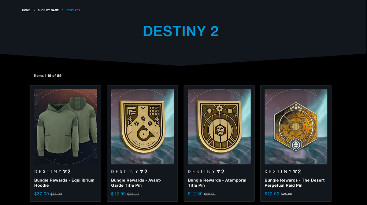 Destiny 2 might be back, but the Bungie Store is going away
